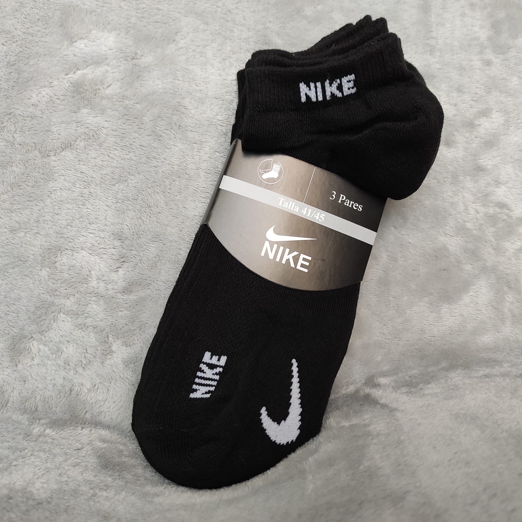 Pack 3 Meias Preto da Nike