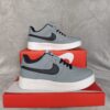 Sapatilhas Nike Air Force Cinza com vermelho