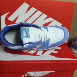 Sapatilhas Branco com Azul Nike Dunk Low