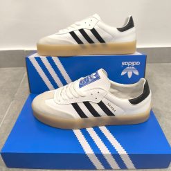 Sapatilhas Adidas Samba Branco risca Preto II